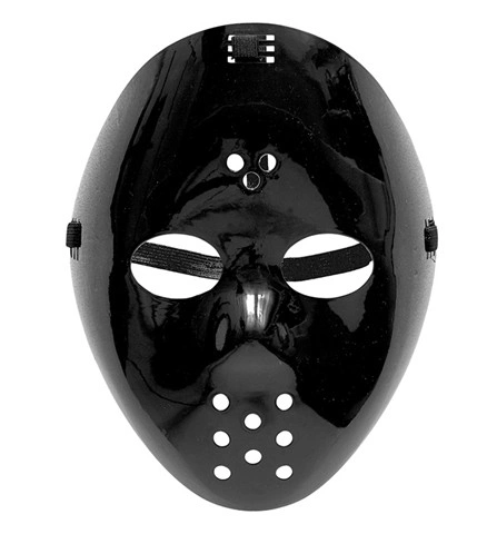[WID91703] Schwarze Hockeymaske