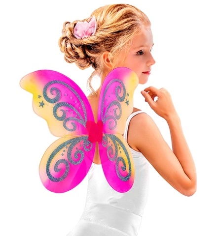[WID96540] Glitter Fancy Butterfly Wings 51 x 39 cm