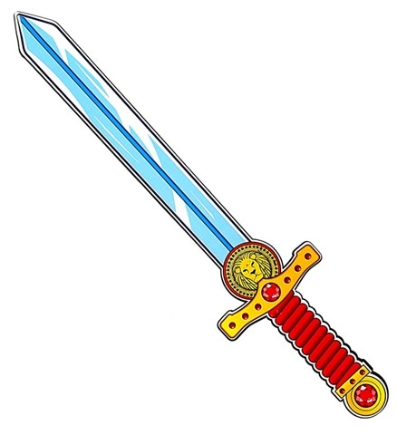 [WID97300] EVA foam knight's sword 52 cm