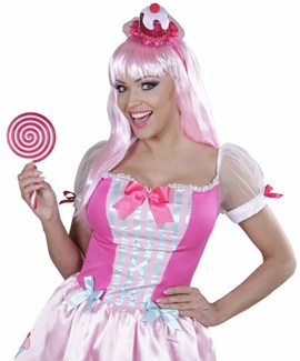 Lollipop Plastique 22cm Rose