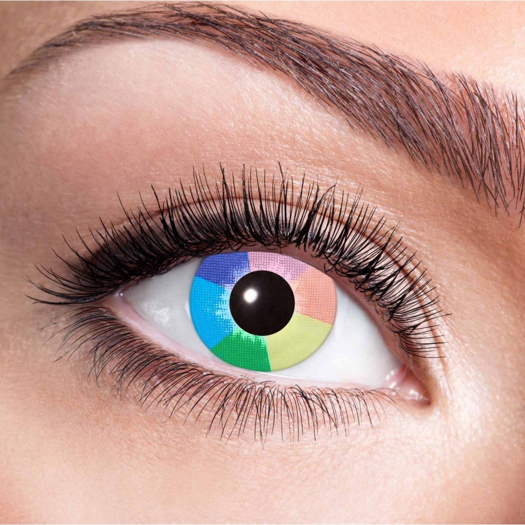 [ZOE84078841759] Rainbow Contact Lenses 12 months