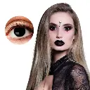 Lentilles fantaisie Noires - 3 mois