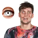 Lentilles fantaisies White Zombie - 1 Semaine 