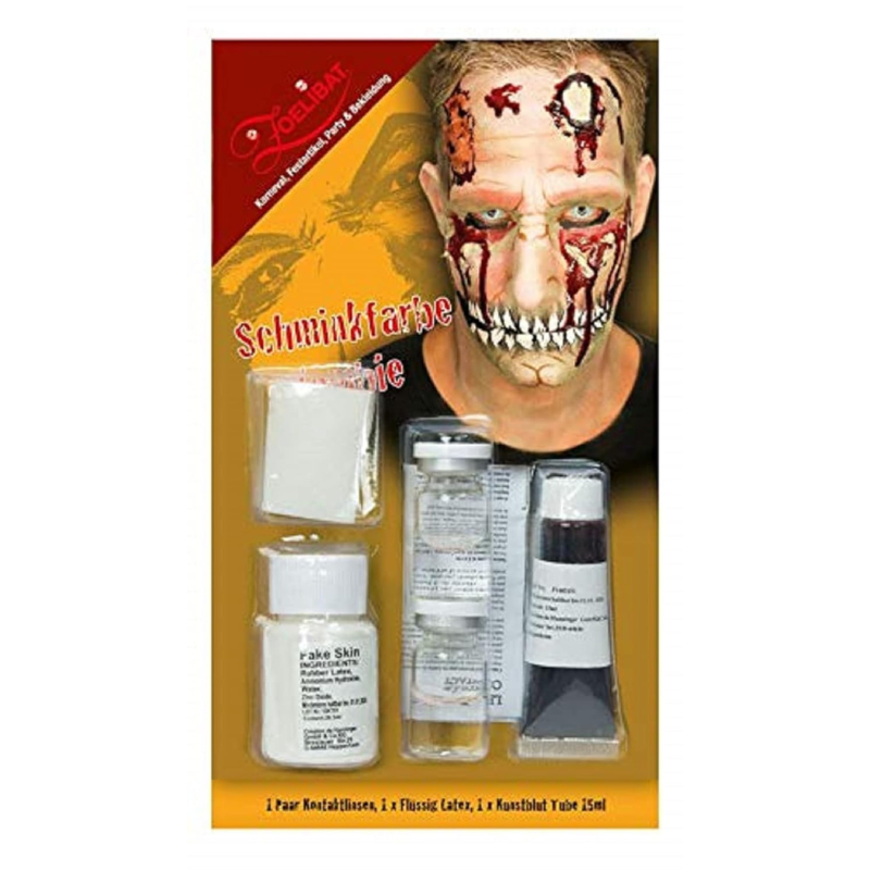 set maquillage zombie