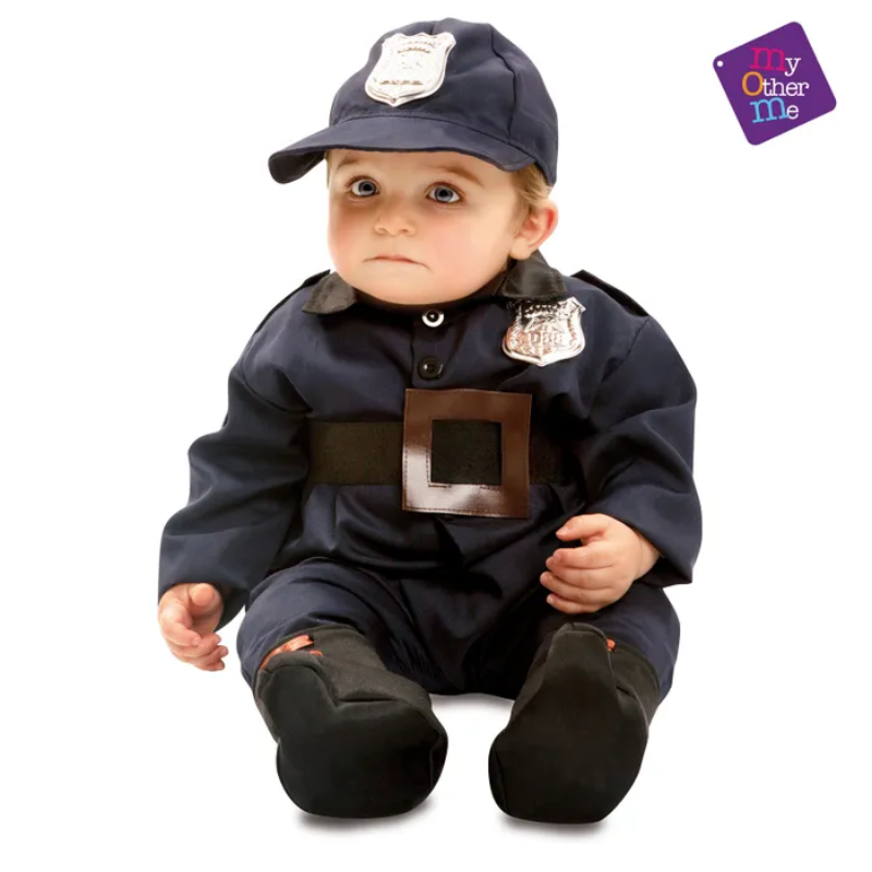 [MOM203292] Déguisement de policier pour bébé (12-24 mois (98 cm))
