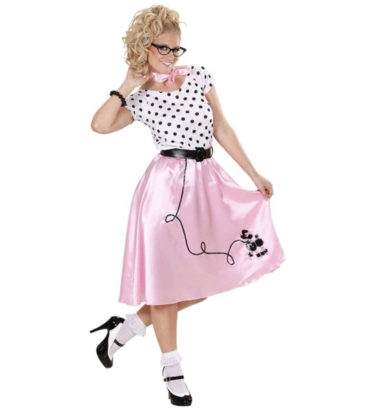 [WID58441] 50er-Jahre Kleid Kostüm für Damen (S)