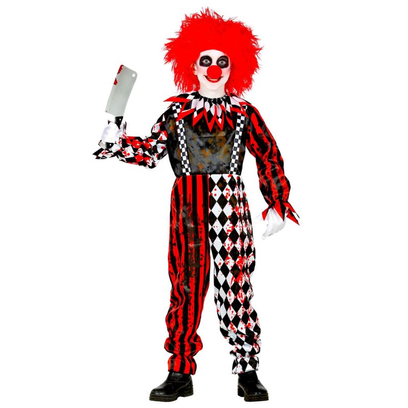 [WID52515] Déguisement de "Clown Horreur" pour garçon (116 cm)