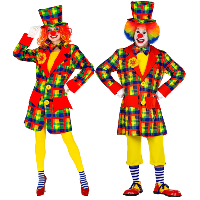 [WID48681] Bunter Clownsmantel (S)
