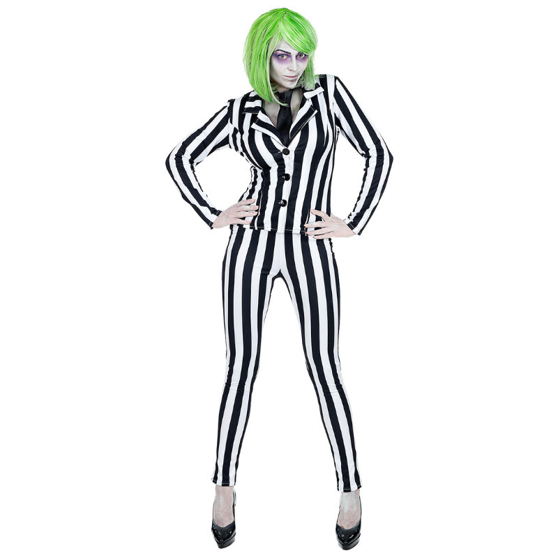 [WID70209] Schauriges Geist-Kostüm für Damen (XS)