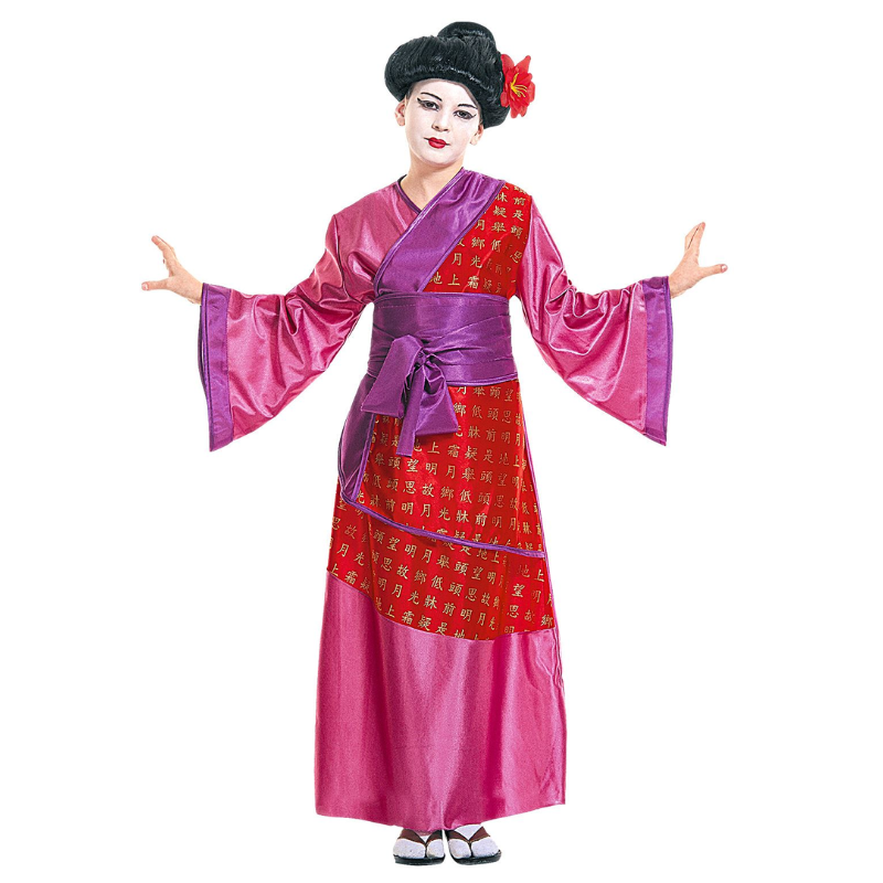 [WID38716] Déguisement de Geisha pour fille (128)