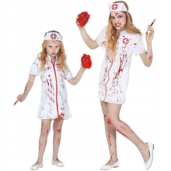 Déguisement infirmière zombie pour fille - Halloween 