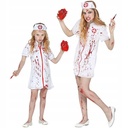 Déguisement infirmière zombie pour fille - Halloween 