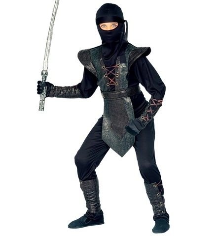 [WID38796] Ninja master fancy dress for boys (128)
