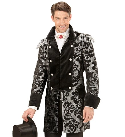 [WID59281] Men's jacquard parade coat (S)