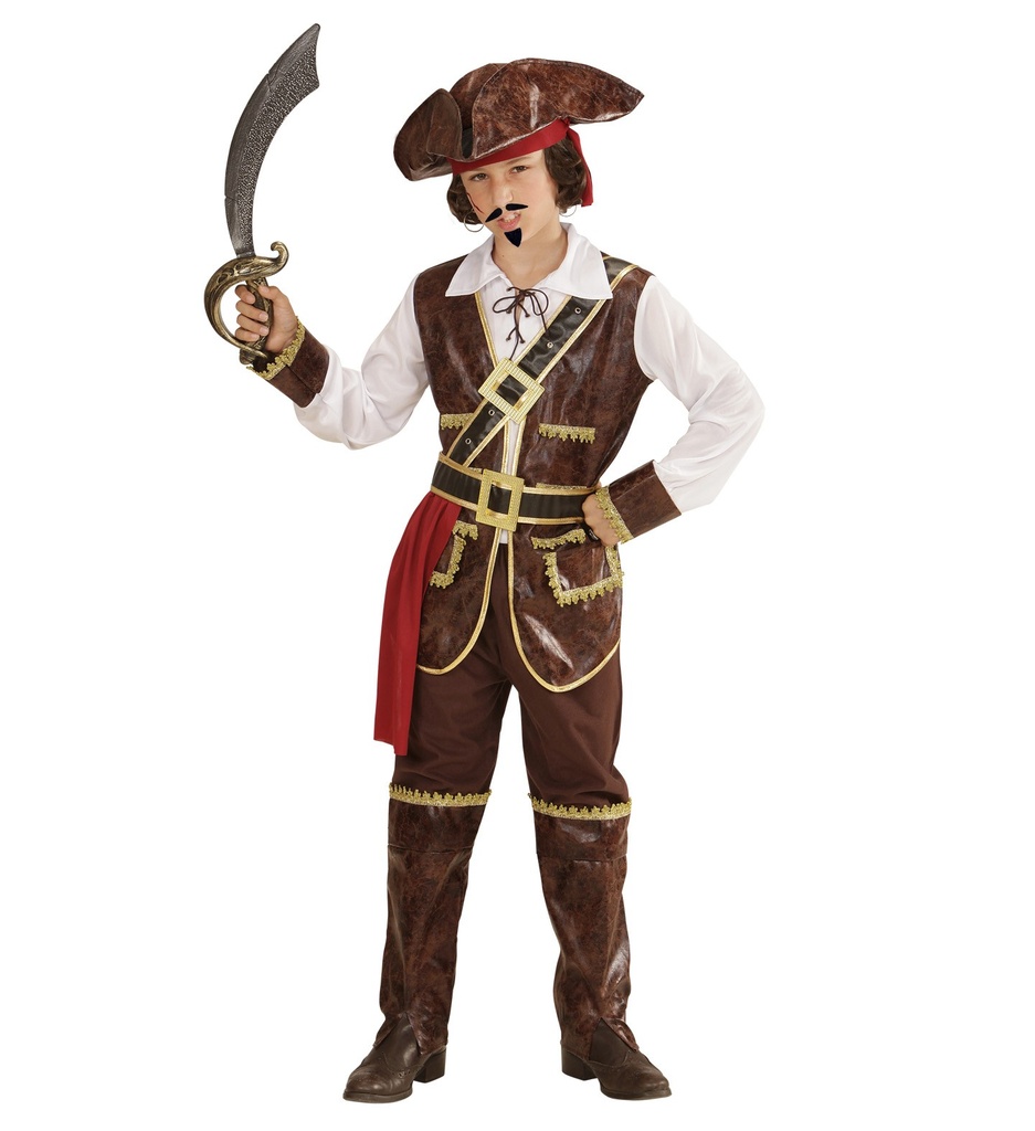 [WID73035] Déguisement Pirate des Caraïbes pour garçon (116)