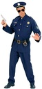 POLICIER (casaque, pantalon, ceinture avec étui à revolver, casquette) L