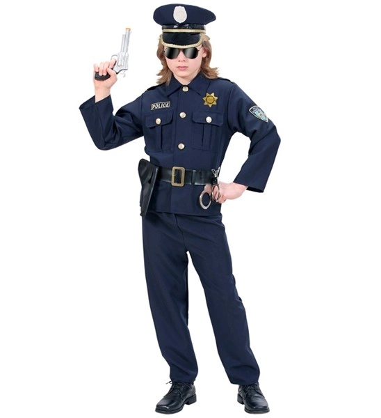 [WID73165] Polizisten-Kostüm für Jungen (116)
