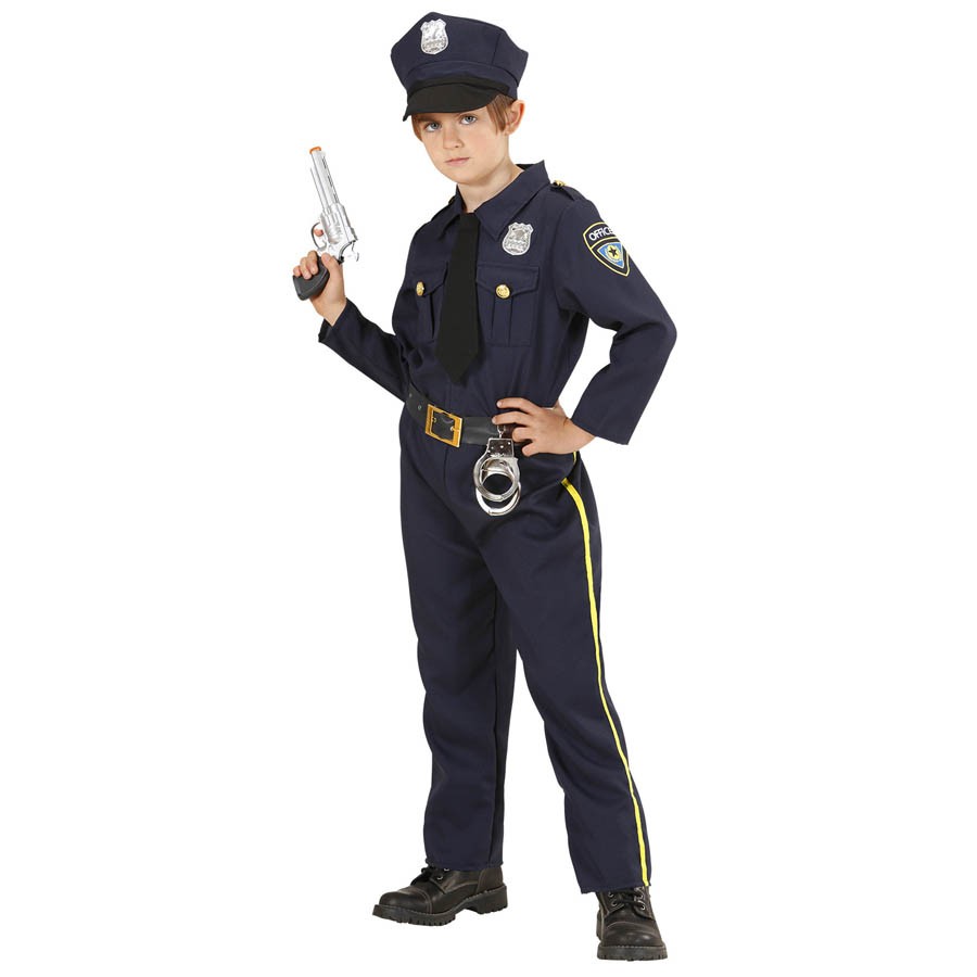 [WID76556] Déguisement Garçon - Policier (128)