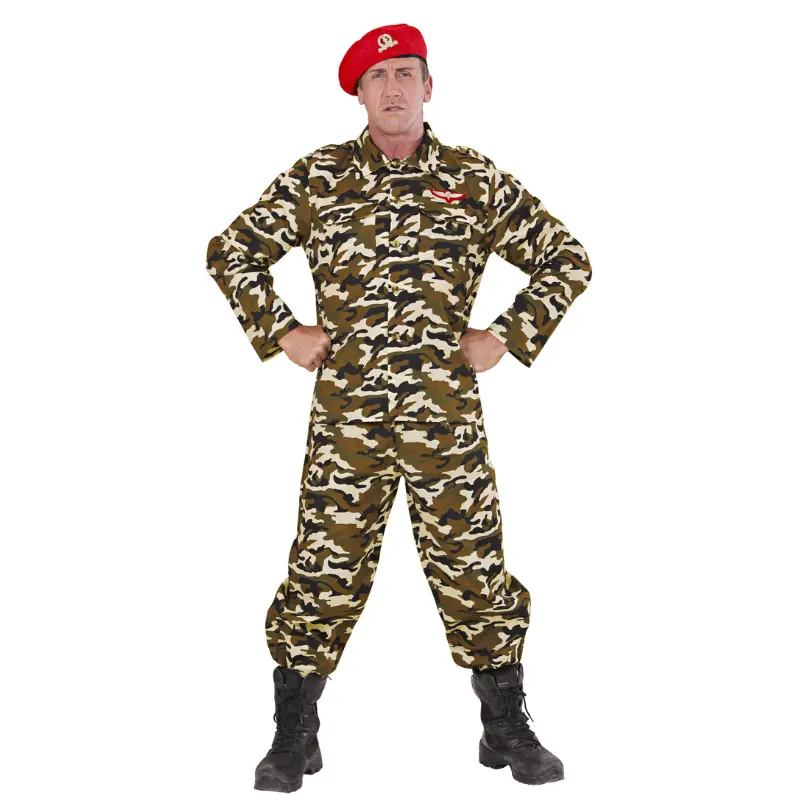 [WID95581] Soldier Costume for Men (S)