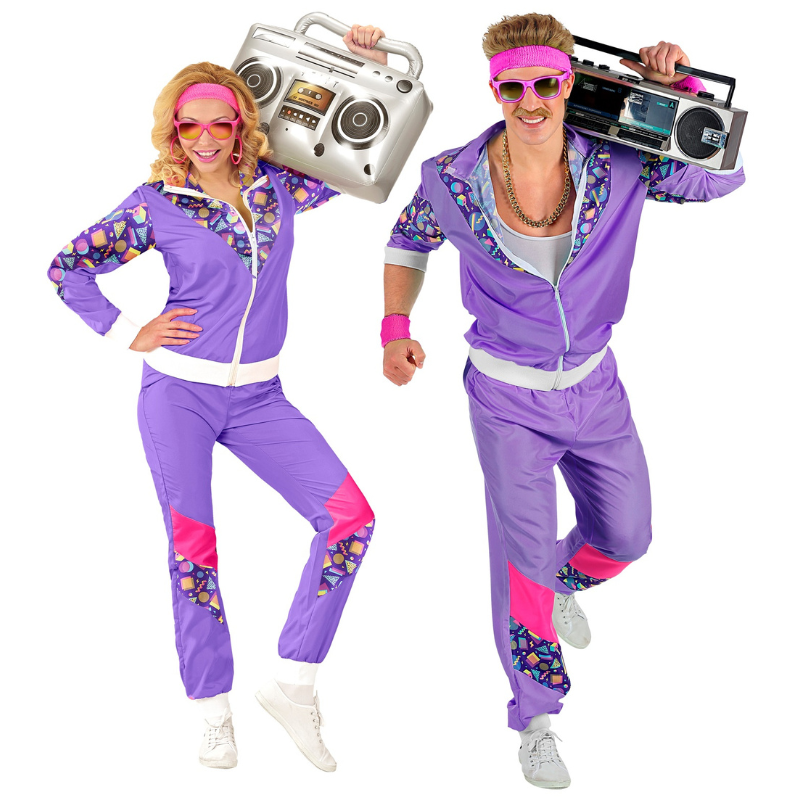 Survêtement 80's Violet