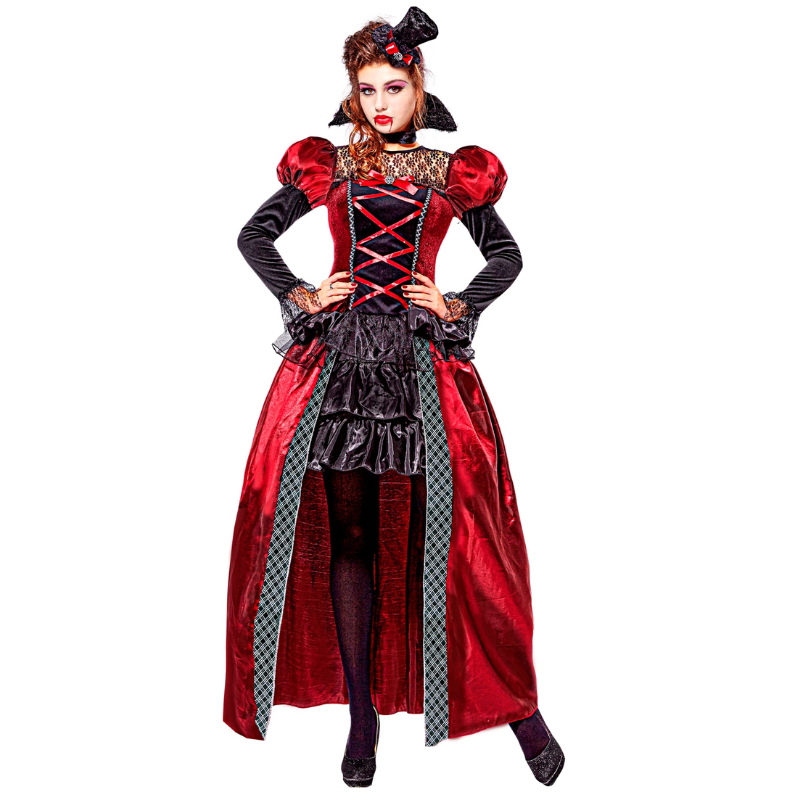 [WID07671] Victorian Vampire Costume for Women (S)