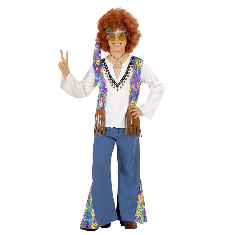 Déguisement de Woodstock Hippie pour garçon