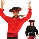 Chemise à jabot pour homme 