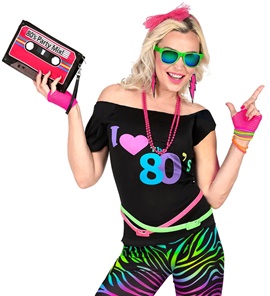 T-shirt Femme mode années 80 