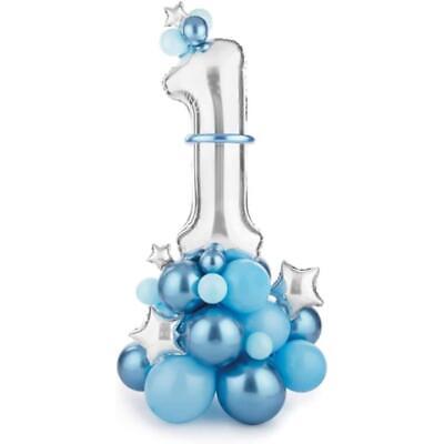 [PARGBN7-1-081] DIY Balloon Bouquet Kit - 1st Birthday (Rose)