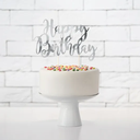 Cake topper "Happy Birthday"