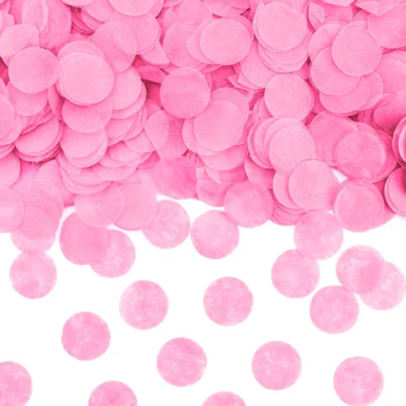 [PARTUKR60-081] Gender Reveal Confetti Cannon (Rose)