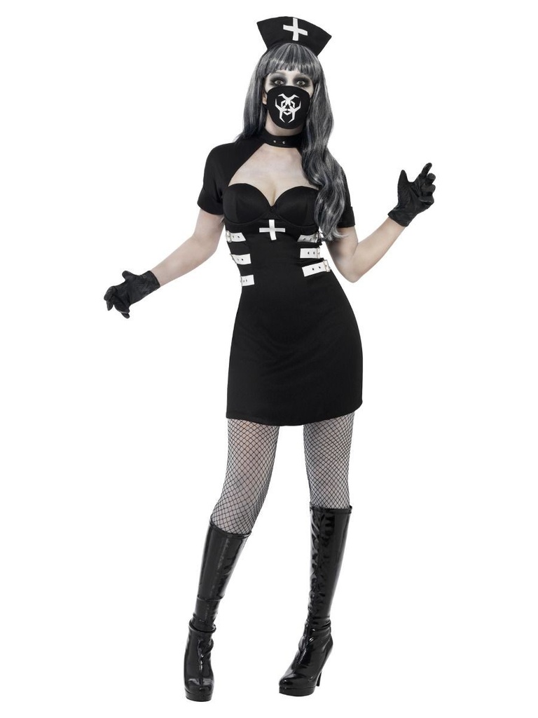 [SMI33288S] Déguisement femme Infirmière Delirium (S)