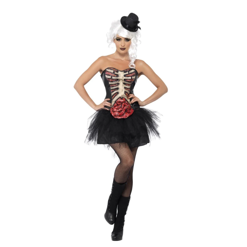 Déguisement femme corset burlesque grotesque