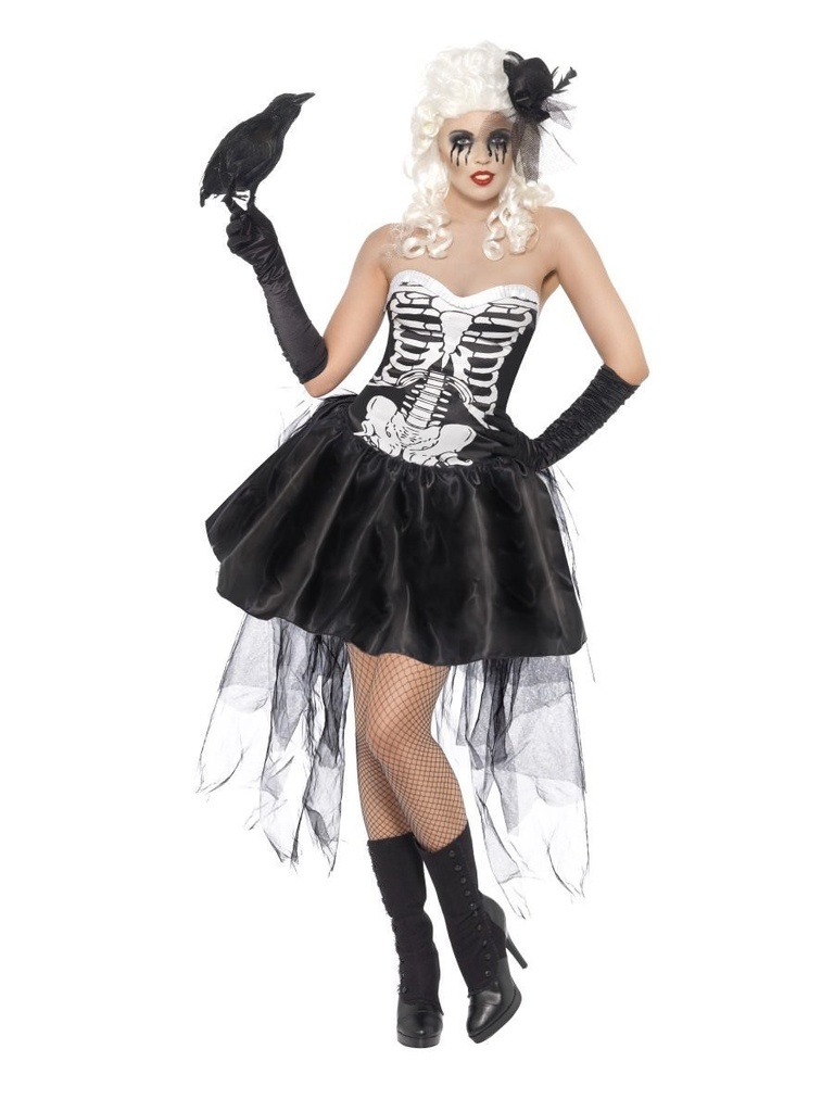 Déguisement femme "Skelly Von Trap"