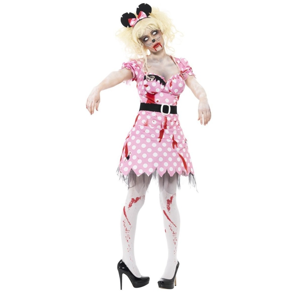 Déguisement de Minnie zombie
