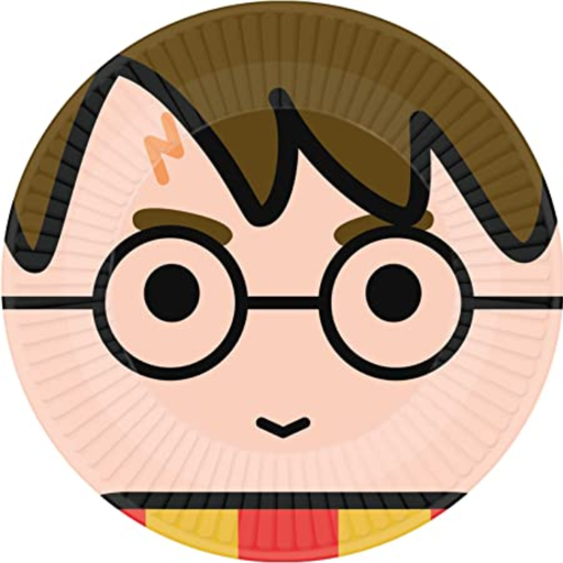 [AMS9905190-66] 8 Assiettes Harry Potter