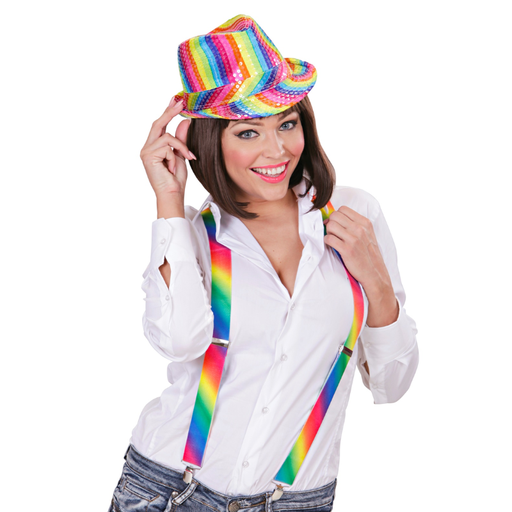 [WID7985M] Bretelles arc-en-ciel