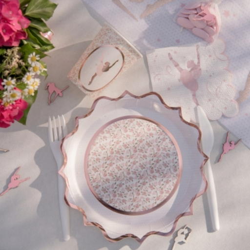 [SAN6698] Assiettes Ballerine