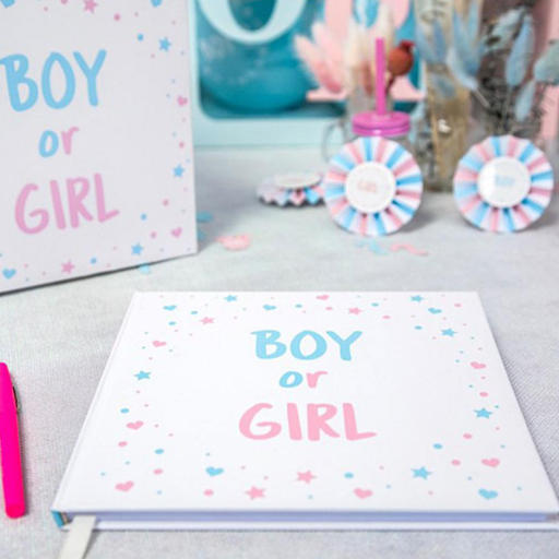 [CHA12053] Livre d'or "Boy or Girl"