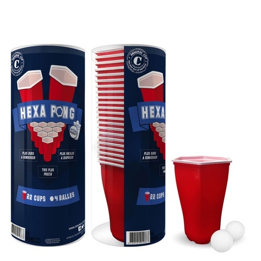 [ORIHEXAPONG] Kit de Beer pong 