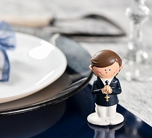 [SAN4940/NOIR] Figurines communion garçon