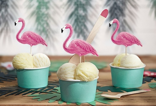 [PARKPT14] Cake toppers Flamant rose