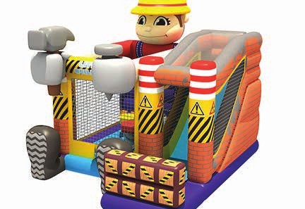 [A026 - Bob le Bricoleur] Château gonflable Bob le Bricoleur 