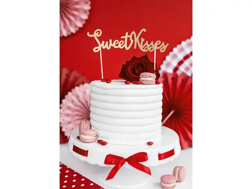 [PARKPT24-019B] Cake Topper "Sweet Kisses"