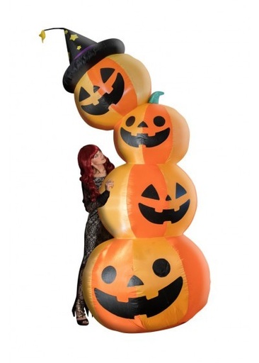 [CAR09110] Colonne Gonflable Citrouilles