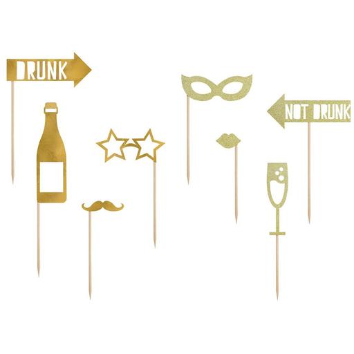 [PARKNP24-019] Kit Photobooth doré