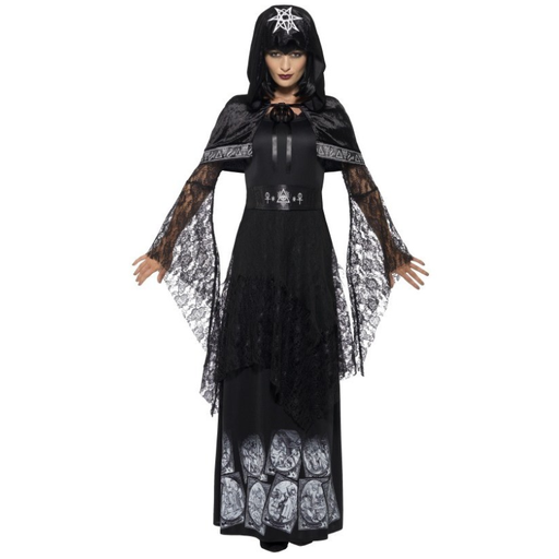 Déguisement maîtresse de magie noire pour femme