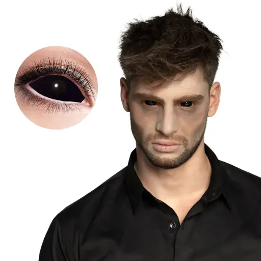 [ZOE84091541S03] Lentilles Intégrales Scléras Noires
