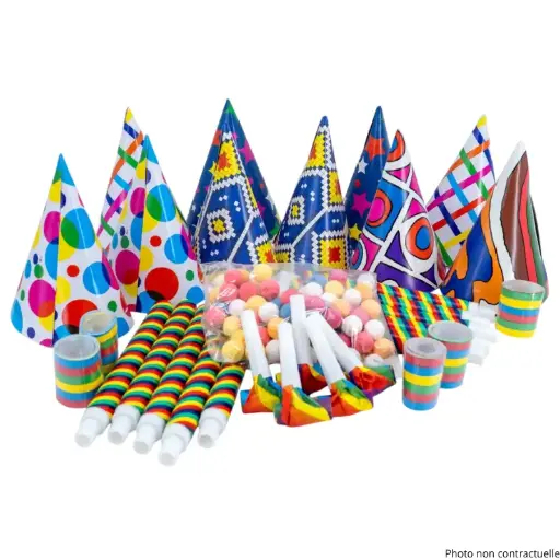 [COT21417A] Sachet de Cotillons multicolores