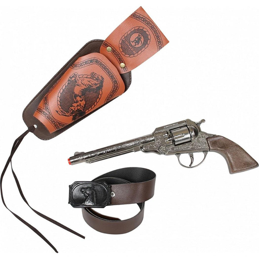 [GON150/0] Revolver de Cowboy en métal avec holster